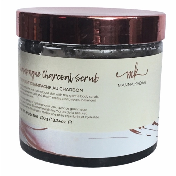 Manna Kadar Exfoliating Charcoal Scrub RELAX Champagne - Picture 3 of 5
